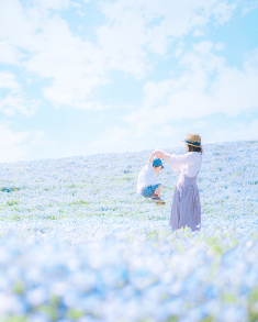 佳作 「幸せの青い世界」 yu_hiさん