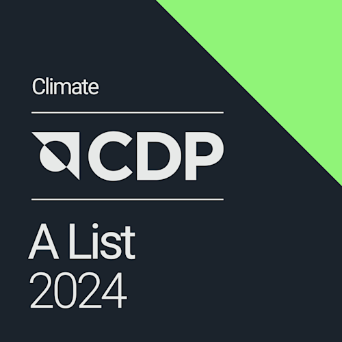 Climate CDP A List 2024 logo