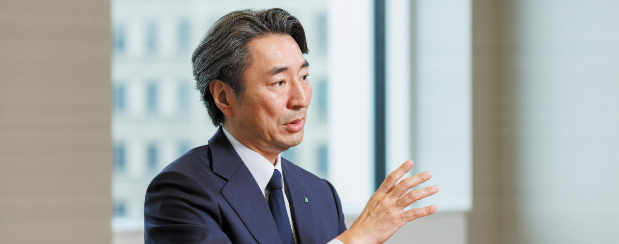 代表取締役社長 筒井 岳彦 ポートレート