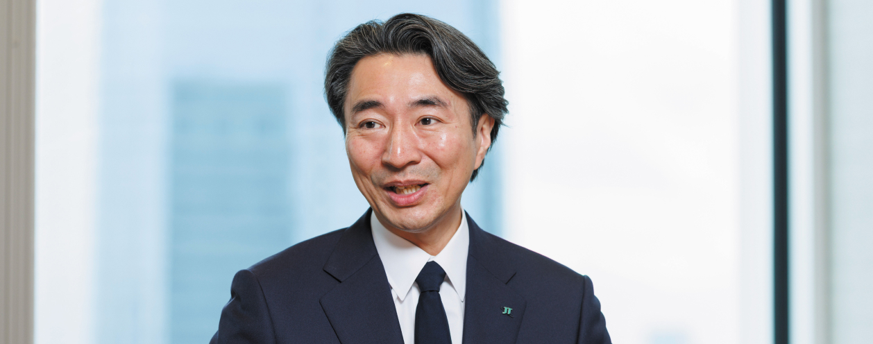 代表取締役社長 筒井 岳彦 ポートレート