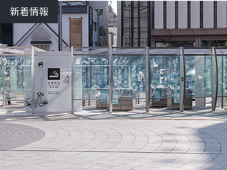 墨田区観光協会主催「みんな北斎プロジェクト」が錦糸町駅南口喫煙所を