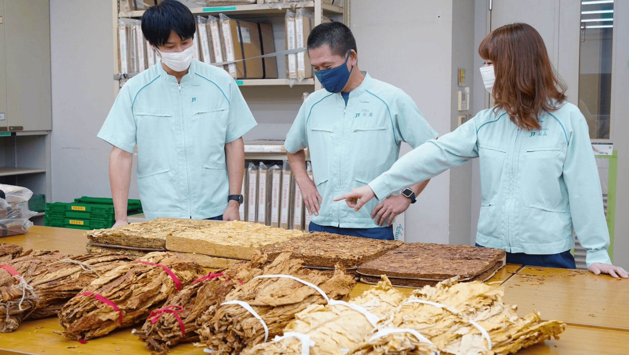 「葉組」の仕事のおもしろさややりがいは、どんなときに感じますか？