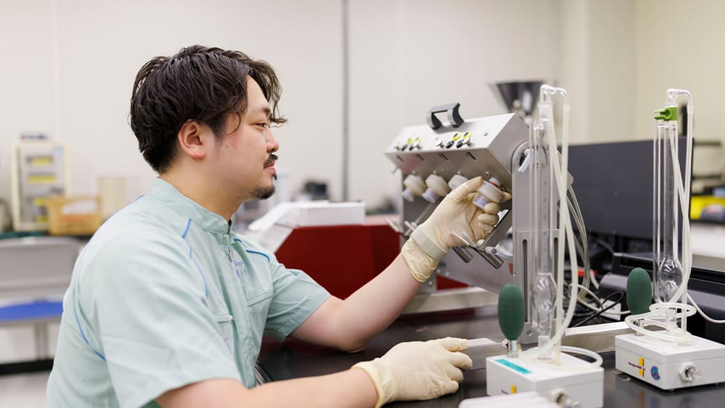 コンセプトを具現化する製品開発を担当。