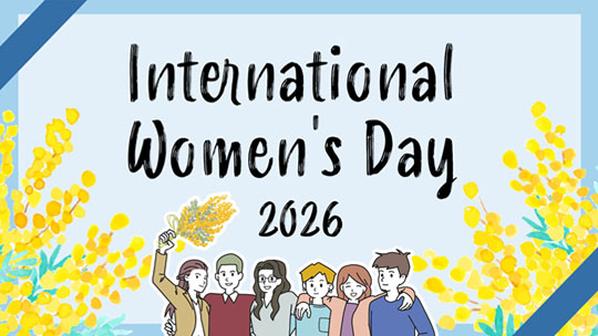 International Women's Day 2026 国際女性デー